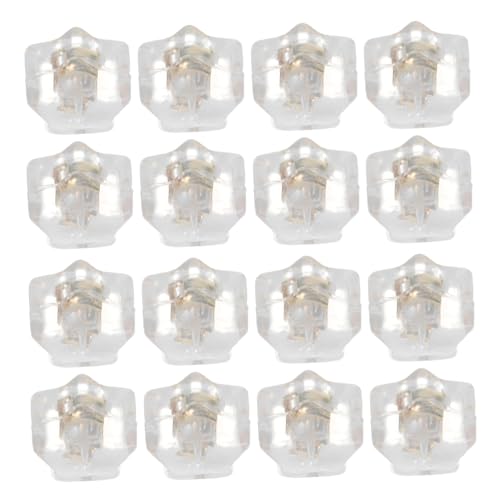 NUOBESTY 16 Stück Silikon Ohrring Verschlüsse mit Sternen Design Rutschfeste Ohrstecker Sicherheitshüllen Komfortable Ohrschmuck Stoppers für Optimalen Halt und Schutz der Ohrringe von NUOBESTY