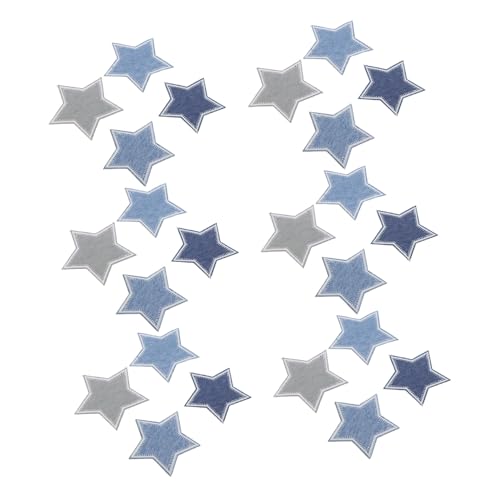 NUOBESTY 16 Stück Stickaufkleber Denim Stickerei Patch Zum Aufbügeln Bestickte Applikation DIY Reparaturflicken Stickflicken Für Jeans Stern Aufbügler Stern Stickerei Polyester NUOBESTY 16 Stück Stickaufkleber Denim Stickerei Patch Zum Aufbügeln Bestickte Applikation DIY Reparaturflicken Stickflicken Für Jeans Stern Aufbügler Stern Stickerei Polyester von NUOBESTY