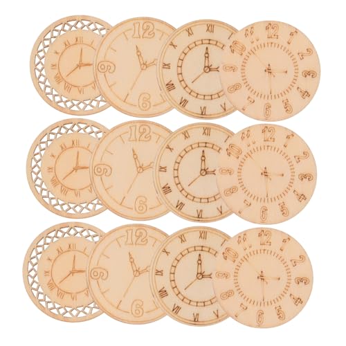 NUOBESTY 16 Stück Teiliges Runde Holzscheiben zum Bemalen Stabile Holz DIY Cutouts mit Glatter Oberfläche Blanke Holzplatten für Kreative Wanduhren Basteln Handwerk und Dekoration NUOBESTY 16 Stück Teiliges Runde Holzscheiben zum Bemalen Stabile Holz DIY Cutouts mit Glatter Oberfläche Blanke Holzplatten für Kreative Wanduhren Basteln Handwerk und Dekoration von NUOBESTY