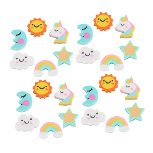 NUOBESTY 180 Stück Teiliges Mini Radiergummi Cartoon Wolken Mond Stern Radiergummis Bunte Formen Für Schüler Schule Büro Kreative Lernhilfe Party Preise NUOBESTY 180 Stück Teiliges Mini Radiergummi Cartoon Wolken Mond Stern Radiergummis Bunte Formen Für Schüler Schule Büro Kreative Lernhilfe Party Preise von NUOBESTY