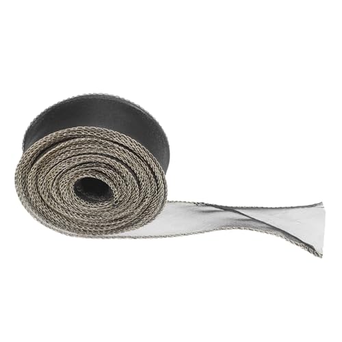NUOBESTY 1Rolle Wellenförmiges Organzaband Schwarz Breit Schillerndes Polyesterband mit Draht zum Verpacken von Hochzeitsgeschenken für DIY Bastelprojekte NUOBESTY 1Rolle Wellenförmiges Organzaband Schwarz Breit Schillerndes Polyesterband mit Draht zum Verpacken von Hochzeitsgeschenken für DIY Bastelprojekte von NUOBESTY