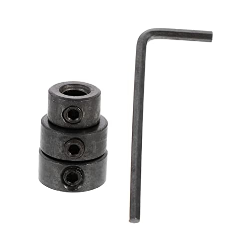 NUOBESTY 1Satz Bohrer Tiefenstoppring Metallbohrer Positionierer Mit Schraubenschlüssel Teilig Tiefenstopp Ringe Schlüssel Für Präzise Bohrungen Kompatibel von NUOBESTY