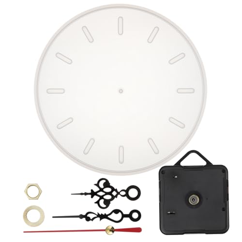 NUOBESTY 1Satz Gießform für DIY Wanduhr Runde Epoxidform für Tischdekoration und Schwarzem Uhrzeiger Einfach zu Reinigen und Wiederverwendbar Geschenkidee NUOBESTY 1Satz Gießform für DIY Wanduhr Runde Epoxidform für Tischdekoration und Schwarzem Uhrzeiger Einfach zu Reinigen und Wiederverwendbar Geschenkidee von NUOBESTY