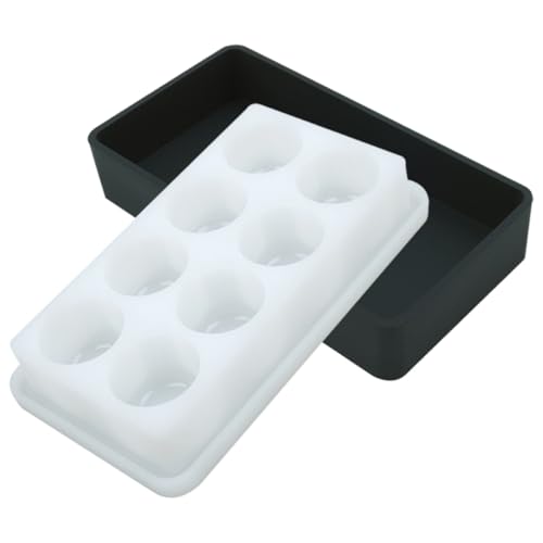 NUOBESTY 1Satz Harz Mischbox Silikon Epoxidharz Palette für DIY Projekte für Kunsthandwerk nicht Bruch und Verformbar Oberfläche für Anfänger und Kreative Bastler von NUOBESTY