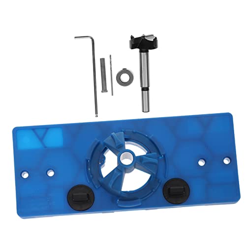 NUOBESTY 1Satz Scharnierlochbohrer Holzscharnier Jig Kit Für Präzise Bohrungen An Schranktüren Universelles Stanzwerkzeug Zur Einfachen Montage Von Topfscharniere von NUOBESTY