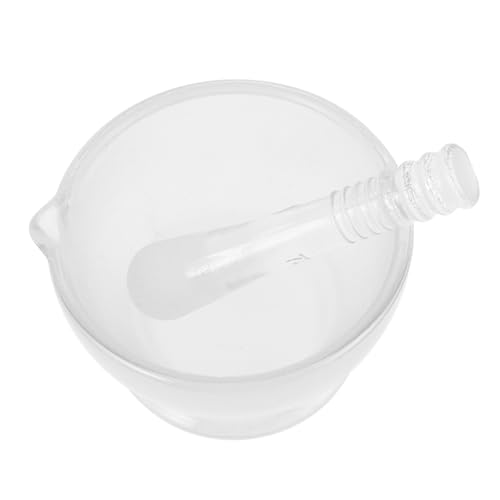 NUOBESTY 1Satz Stößel Set mit Rutschfestem Mahlschüssel und Stößel für Gewürze und Chemische für Labor Langlebige Glasbehälter für Vielseitige NUOBESTY 1Satz Stößel Set mit Rutschfestem Mahlschüssel und Stößel für Gewürze und Chemische für Labor Langlebige Glasbehälter für Vielseitige von NUOBESTY