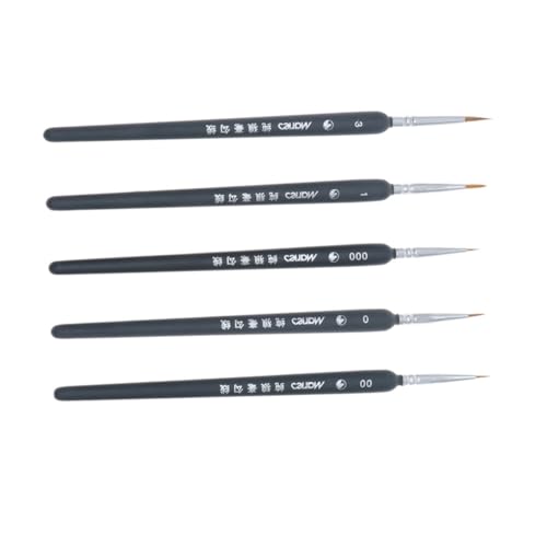 NUOBESTY 1Satz Teiliges Detail Pinsel für Malerei Professionelle Miniaturpinsel für Aquarell Öl und Acrylfarben Leicht und Tragbar für Künstler Aller Erfahrungsstufen NUOBESTY 1Satz Teiliges Detail Pinsel für Malerei Professionelle Miniaturpinsel für Aquarell Öl und Acrylfarben Leicht und Tragbar für Künstler Aller Erfahrungsstufen von NUOBESTY