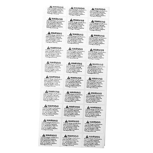 NUOBESTY 1rolle Einschließlich Aller Anforderungen Berücksichtigung Der Gegebenen Informationen Hier Ist Der Neue Titel Für Ihr Produkt Adhesive Warning Sticker Für Erstickungsgefahr NUOBESTY 1rolle Einschließlich Aller Anforderungen Berücksichtigung Der Gegebenen Informationen Hier Ist Der Neue Titel Für Ihr Produkt Adhesive Warning Sticker Für Erstickungsgefahr von NUOBESTY