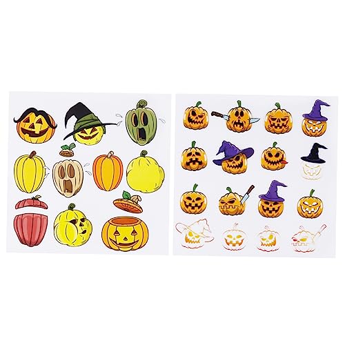 NUOBESTY 2 Blätter Aufkleber für Halloween-Kleidung Party überweisen Hitze Wärmeübertragung halloween theme halloween basteln Halloween-Kleidungspatch Kleidung Aufkleber Sublimationsfolie NUOBESTY 2 Blätter Aufkleber für Halloween-Kleidung Party überweisen Hitze Wärmeübertragung halloween theme halloween basteln Halloween-Kleidungspatch Kleidung Aufkleber Sublimationsfolie von NUOBESTY