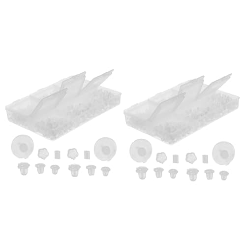 NUOBESTY 2 Boxen Silikon Ohrringstopper Transparente Ohrstecker Ersatzteile Schmuckzubehör für Diy Designer und Modeschmuck Teiliges für Verschiedene Anlässe NUOBESTY 2 Boxen Silikon Ohrringstopper Transparente Ohrstecker Ersatzteile Schmuckzubehör für Diy Designer und Modeschmuck Teiliges für Verschiedene Anlässe von NUOBESTY
