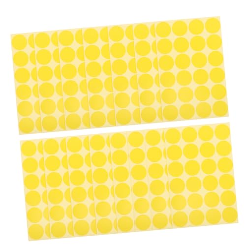 NUOBESTY 2 Packungen Runde Selbstklebende Aufkleber Pack Farbige Klebepunkte zum Organisieren und Beschriften Wiederablösbare Markierungspunkte mit Beschreibbarer Oberfläche für Büro Schule NUOBESTY 2 Packungen Runde Selbstklebende Aufkleber Pack Farbige Klebepunkte zum Organisieren und Beschriften Wiederablösbare Markierungspunkte mit Beschreibbarer Oberfläche für Büro Schule von NUOBESTY