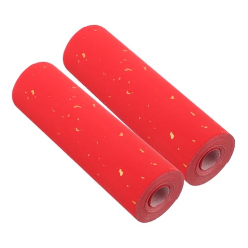 NUOBESTY 2 Rollen Chinesisches Rotes Xuan Papier Dickes Kalligraphie Papier für Hochzeiten und Frühlingsfeste für Kreative Bastelprojekte und Festliche Dekorationen NUOBESTY 2 Rollen Chinesisches Rotes Xuan Papier Dickes Kalligraphie Papier für Hochzeiten und Frühlingsfeste für Kreative Bastelprojekte und Festliche Dekorationen von NUOBESTY