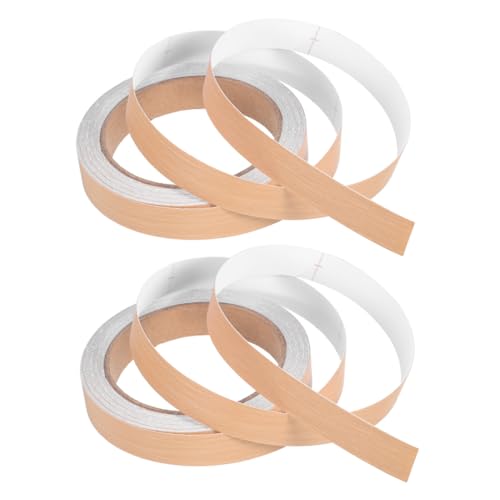 NUOBESTY 2 Rollen Holz Kantenband Selbstklebendes Holzmaserung Reparaturband für Diy Möbel Türen Schränke und Fußbodenspalten Breit NUOBESTY 2 Rollen Holz Kantenband Selbstklebendes Holzmaserung Reparaturband für Diy Möbel Türen Schränke und Fußbodenspalten Breit von NUOBESTY