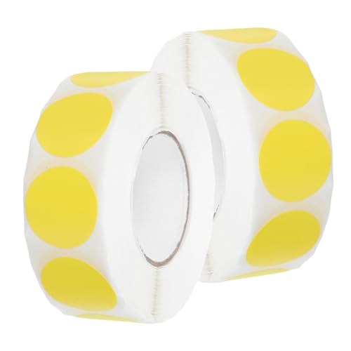 NUOBESTY 2 Rollen Runde Farbkodierungs Sticker Selbstklebende Etiketten für Organisation Markierung und Bastelprojekte Abziehbare und Vielseitige Kreise für Zuhause Schule und Büro NUOBESTY 2 Rollen Runde Farbkodierungs Sticker Selbstklebende Etiketten für Organisation Markierung und Bastelprojekte Abziehbare und Vielseitige Kreise für Zuhause Schule und Büro von NUOBESTY