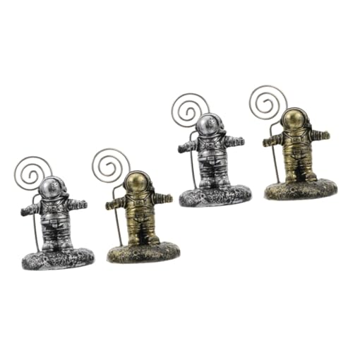 NUOBESTY 2 Sätze 2 Stück Astronauten-visitenkartenhalter Fotoclip Für Zu Hause Klemme Beachten Desktop-memohalter Memo-clip Papierclips Bild Fixierte Clips Desktop Schmücken Metall Ring NUOBESTY 2 Sätze 2 Stück Astronauten-visitenkartenhalter Fotoclip Für Zu Hause Klemme Beachten Desktop-memohalter Memo-clip Papierclips Bild Fixierte Clips Desktop Schmücken Metall Ring von NUOBESTY