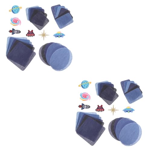 NUOBESTY 2 Sätze Ärmelaufkleber Abzeichen annähen Aufnäher zum Aufbügeln für Jeans Stoffflicken aufbügeln Nähpaste Ärmelpatch Knietuchpatch runden Pullover Armbinde Shirt NUOBESTY 2 Sätze Ärmelaufkleber Abzeichen annähen Aufnäher zum Aufbügeln für Jeans Stoffflicken aufbügeln Nähpaste Ärmelpatch Knietuchpatch runden Pullover Armbinde Shirt von NUOBESTY