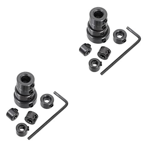 NUOBESTY 2 Sätze Bohrtiefe Einstellring Tiefenanschlag für Holzbohrer Präzise Bohrstopper für Diy Projekte und Korrosionsbeständig NUOBESTY 2 Sätze Bohrtiefe Einstellring Tiefenanschlag für Holzbohrer Präzise Bohrstopper für Diy Projekte und Korrosionsbeständig von NUOBESTY