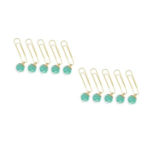 NUOBESTY 2 Sätze Büroklammer Aus Glas Fotos Clips Buchclips Seitenmarkierung Beachten Papierclips Lesezeichen Schulbüroklammer Lustige Clips Metall 5 Stück * 2 NUOBESTY 2 Sätze Büroklammer Aus Glas Fotos Clips Buchclips Seitenmarkierung Beachten Papierclips Lesezeichen Schulbüroklammer Lustige Clips Metall 5 Stück * 2 von NUOBESTY