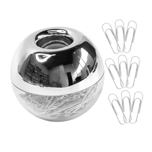 NUOBESTY 2 Sätze Dekorative Metall-paperclips mit Magnetischer Box Stabile Büroklammern für Dokumentenorganisation Einzigartige Form als Schreibtisch-accessoires für Büro und Schule NUOBESTY 2 Sätze Dekorative Metall-paperclips mit Magnetischer Box Stabile Büroklammern für Dokumentenorganisation Einzigartige Form als Schreibtisch-accessoires für Büro und Schule von NUOBESTY