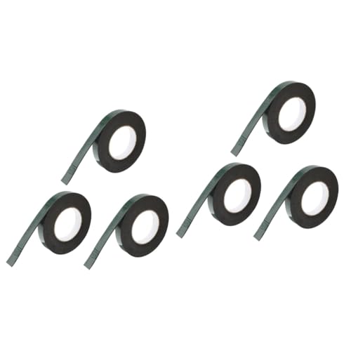 NUOBESTY 2 Sätze Doppelseitiges Schaumstoff Klebeband Dichtungsstreifen Dichtungsband Schaumstoff Türdichtungsstreifen Transparentes Isolierband 3 Rollen * 2 Zufällige Farbe von NUOBESTY