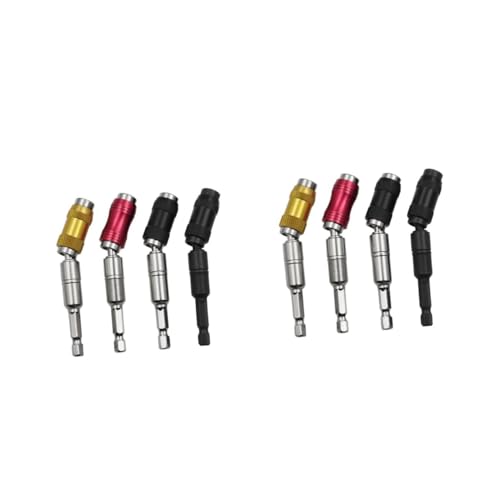 NUOBESTY 2 Sätze Electric Bohrer Treiberverlängerungsstange Magnetischer Drillbohrhalter Magnetische Übung Bithalter Verlängern Schwenkbare Bithalter Mit Schnellverschluss Stahl 4 Stück * 2 NUOBESTY 2 Sätze Electric Bohrer Treiberverlängerungsstange Magnetischer Drillbohrhalter Magnetische Übung Bithalter Verlängern Schwenkbare Bithalter Mit Schnellverschluss Stahl 4 Stück * 2 von NUOBESTY