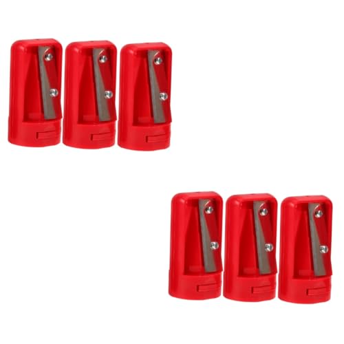 NUOBESTY 2 Sätze Kreativer Teiliges Bleistiftspitzer Handbetrieben Doppelloch Design Für Holzarbeiten Kompakt Und Tragbar 3 Stücke * 2 NUOBESTY 2 Sätze Kreativer Teiliges Bleistiftspitzer Handbetrieben Doppelloch Design Für Holzarbeiten Kompakt Und Tragbar 3 Stücke * 2 von NUOBESTY