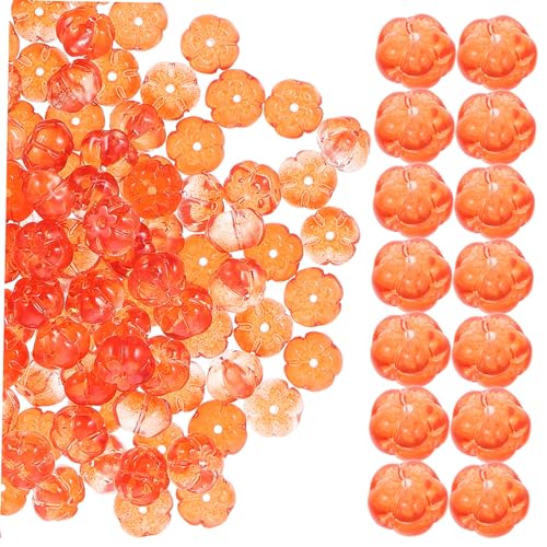 NUOBESTY 2 Sätze Kürbisform Diy Perlen Lose Glasperlen Für Schmuckgestaltung Armbänder Und Anhänger Für Bastelprojekte Und Geschenkideen 100 Stück * 2 NUOBESTY 2 Sätze Kürbisform Diy Perlen Lose Glasperlen Für Schmuckgestaltung Armbänder Und Anhänger Für Bastelprojekte Und Geschenkideen 100 Stück * 2 von NUOBESTY