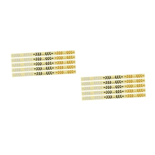 NUOBESTY 2 Sätze Reflektierende Etikettenaufkleber Kleine Zahlenaufkleber Briefkastenaufkleber Reflektierende Buchstabenaufkleber Große Reflektierende Etiketten 15 Stücke * 2 von NUOBESTY