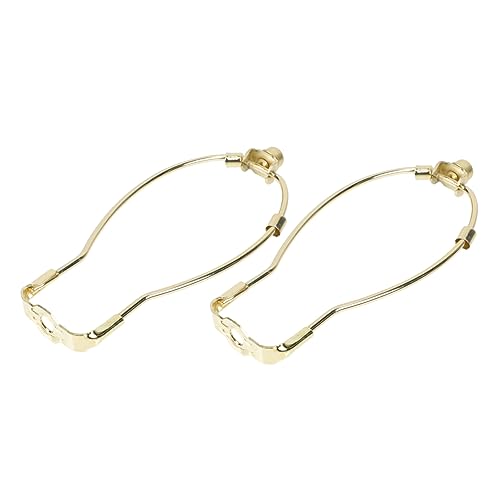 NUOBESTY 2 Sätze Retro Tischlampe Lampenschirm Gold modern Boden Ersatz Lampenschattenhalter Lampenschirmhalterung aus Metall Halterung für Stehlampe Lampenschirmrahmen Metalllampenschirm NUOBESTY 2 Sätze Retro Tischlampe Lampenschirm Gold modern Boden Ersatz Lampenschattenhalter Lampenschirmhalterung aus Metall Halterung für Stehlampe Lampenschirmrahmen Metalllampenschirm von NUOBESTY