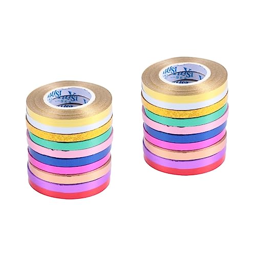 NUOBESTY 2 Sätze Schleife Junggesellenabschied Dekoration Weihnachtsdeko Band Zum Verpacken Weihnachtliche Türdekorationen Seidenband Geschenkverpackungsband Wickelband Plastik 20 Stück * 2 von NUOBESTY