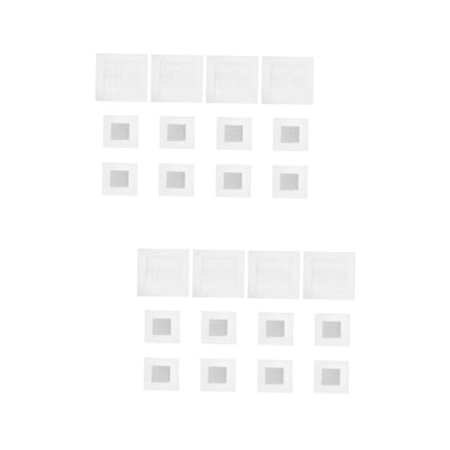 NUOBESTY 2 Sätze Selbstklebende Wandreparatur Patches Fiberglas Reparaturset Für Trockenbau Zum Füllen Von Löchern An Wänden Decken Und Einfache Anwendung Und Starke Haftung 12 Stücke * 2 von NUOBESTY