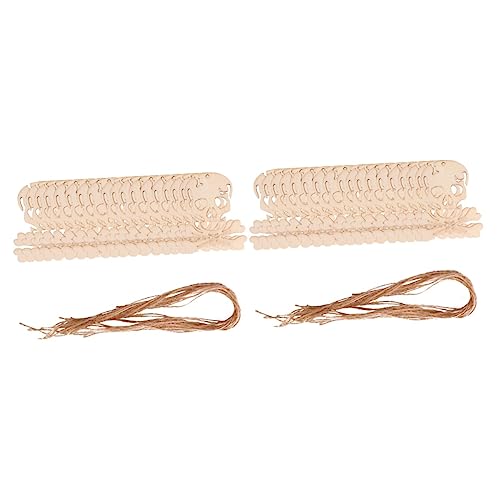 NUOBESTY 2 Sätze Spider Hohler Holzspan Halloween Wanddeko Halloween Basteln Autumn Decor Herbstdeko Party Aufkleber Bastelanhänger Aus Holz Halloween-holzkunstwaren Hölzern 20 Stück * 2 von NUOBESTY