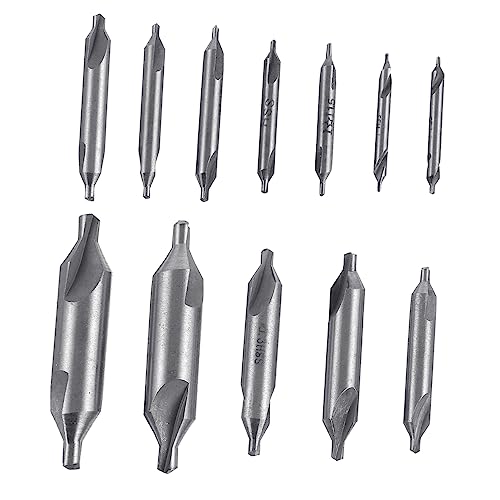 NUOBESTY 2 Sätze Teiliges A Zentrierbohrer Präzise Metallbohrer Für Andere Materialien Für Drehmaschinen Und Bearbeitung Zwischen Zentren 12 Stück * 2 NUOBESTY 2 Sätze Teiliges A Zentrierbohrer Präzise Metallbohrer Für Andere Materialien Für Drehmaschinen Und Bearbeitung Zwischen Zentren 12 Stück * 2 von NUOBESTY