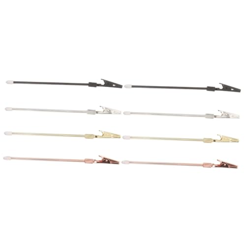 NUOBESTY 2 Sätze Teiliges Armband Hilfswerkzeug Für Anlegen Von Schmuck Praktische Clips Und Roségold Multifunktionale Halter Für Notizen Und Armbänder Und Leicht Für Tägliche 4 Stück * 2 von NUOBESTY
