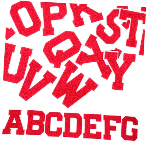 NUOBESTY 2 Sätze Teiliges Aufnäher Chenille Dekorative Eisen Patches Für Kleidung Taschen Und Hüte Diy Applikationen Für Projekte Und Reparaturen 26 Stück * 2 NUOBESTY 2 Sätze Teiliges Aufnäher Chenille Dekorative Eisen Patches Für Kleidung Taschen Und Hüte Diy Applikationen Für Projekte Und Reparaturen 26 Stück * 2 von NUOBESTY
