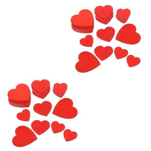 NUOBESTY 2 Sätze Teiliges Rote Holzherzen Glatte Oberfläche Diy Bastelherzen Für Valentinstag Hochzeit Deko Tisch Und Wanddekoration Natürliche Holzverzierung 30 Stück * 2 NUOBESTY 2 Sätze Teiliges Rote Holzherzen Glatte Oberfläche Diy Bastelherzen Für Valentinstag Hochzeit Deko Tisch Und Wanddekoration Natürliche Holzverzierung 30 Stück * 2 von NUOBESTY