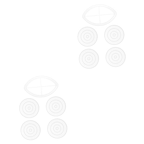 NUOBESTY 2 Sätze Teiliges Silikonform Für Untersetzer Und Aufbewahrungsbox Wiederverwendbar Und Einfach Zu Reinigen Diy Gießformen Für Kreative Projekte 5 Stücke * 2 von NUOBESTY