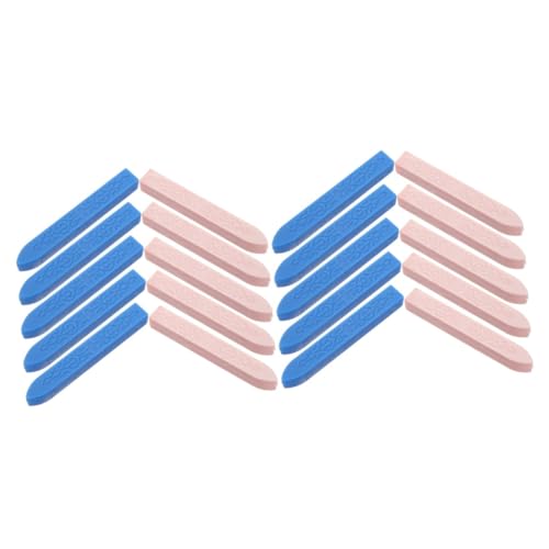 NUOBESTY 2 Sätze Teiliges Umweltfreundlicher Wachsstempel Und Praktische Siegelwachs Sticks Für Umschläge Flaschenversiegelung Und Diy Projekte 10 Stück * 2 von NUOBESTY