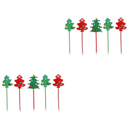 NUOBESTY 2 Sätze Weihnachtskugelschreiber Weihnachtsstift Weihnachten Kugelschreiber Weihnachten Stift Süßer Stift Süße Stifte Dekorativ Schulbedarf Stifte Plastik 5 Stück * 2 NUOBESTY 2 Sätze Weihnachtskugelschreiber Weihnachtsstift Weihnachten Kugelschreiber Weihnachten Stift Süßer Stift Süße Stifte Dekorativ Schulbedarf Stifte Plastik 5 Stück * 2 von NUOBESTY