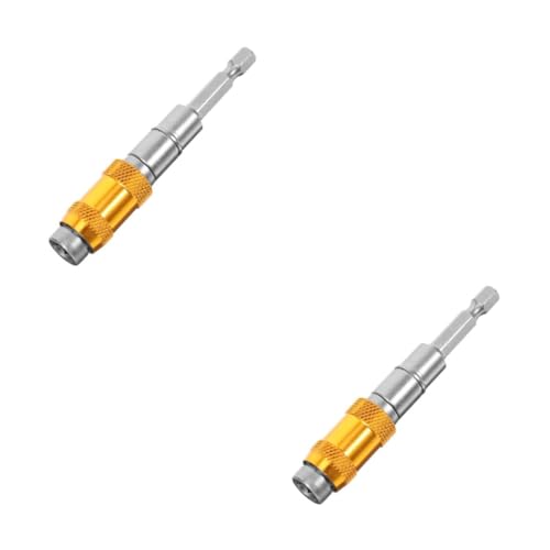 NUOBESTY 2 Stck. Sechskantschaftadapter drehbarer Bithalter Schnellwechsel-Bithalter magnetischer schwenkbarer Bitspitzenhalter Bithalter verlängern schwenkbarer Bithalter Kohlenstoffstahl NUOBESTY 2 Stck. Sechskantschaftadapter drehbarer Bithalter Schnellwechsel-Bithalter magnetischer schwenkbarer Bitspitzenhalter Bithalter verlängern schwenkbarer Bithalter Kohlenstoffstahl von NUOBESTY
