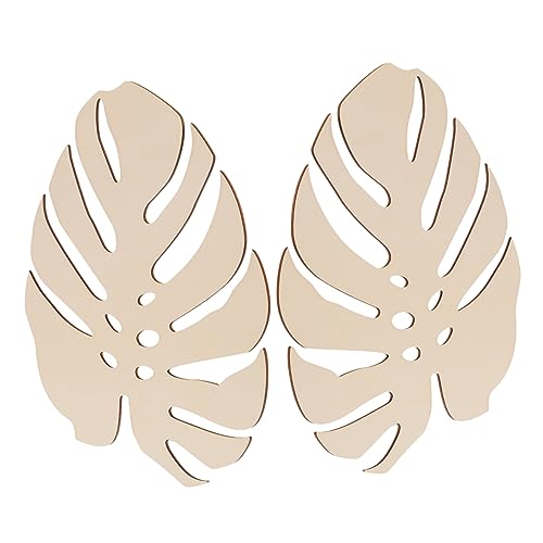 NUOBESTY 2 Stck. hölzerne Ornamente Holzformen zum Basteln unvollendet leere blattförmige ausschnitte Holzblattausschnitte zum Aufhängen unvollendete Holzverzierungen NUOBESTY 2 Stck. hölzerne Ornamente Holzformen zum Basteln unvollendet leere blattförmige ausschnitte Holzblattausschnitte zum Aufhängen unvollendete Holzverzierungen von NUOBESTY