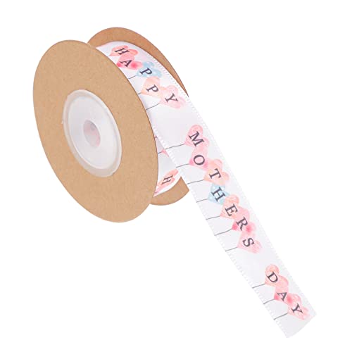 NUOBESTY 2 Stück Briefballonband Muttertagsband drucken farbiges Band Bänder zum Basteln Wickelband muttertag verpackungsband Valentinstag Liebesbandgirlande Polyester NUOBESTY 2 Stück Briefballonband Muttertagsband drucken farbiges Band Bänder zum Basteln Wickelband muttertag verpackungsband Valentinstag Liebesbandgirlande Polyester von NUOBESTY