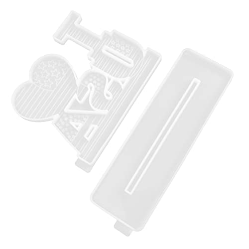 NUOBESTY 2 Stück DIY Silikonformen für Unabhängigkeitstag Herzform Gießform für Kreative Dekoration Leicht zu Entformen und Langlebig für Bastelprojekte und Kreative Kunstwerke NUOBESTY 2 Stück DIY Silikonformen für Unabhängigkeitstag Herzform Gießform für Kreative Dekoration Leicht zu Entformen und Langlebig für Bastelprojekte und Kreative Kunstwerke von NUOBESTY