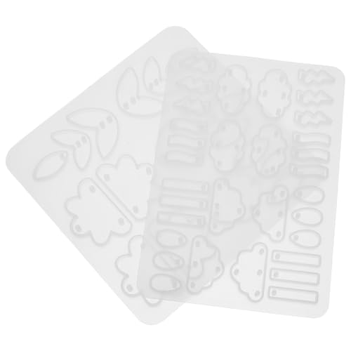 NUOBESTY 2 Stück Diy Schmuck Gießform für Wolkenanhänger Epoxidharz Gießmuster für Kreative Schmuckstücke NUOBESTY 2 Stück Diy Schmuck Gießform für Wolkenanhänger Epoxidharz Gießmuster für Kreative Schmuckstücke von NUOBESTY