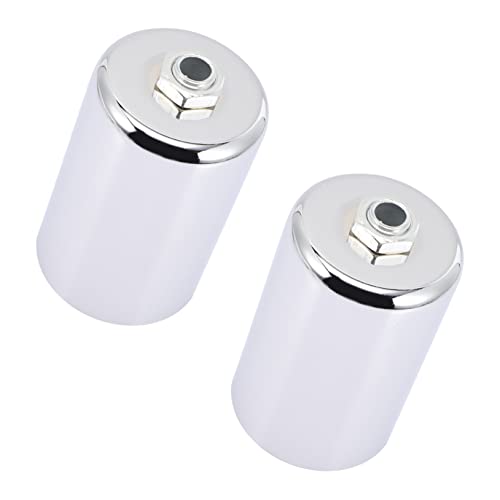 NUOBESTY 2 Stück E27 Lamp -Kopfzubehör Lampe schrauben Pendelleuchtensockel Licht Steckdose Teile für Deckenleuchtenhalter Birnenhalter Glühbirnenfassung Lichthalter Rostfreier Stahl Silber von NUOBESTY