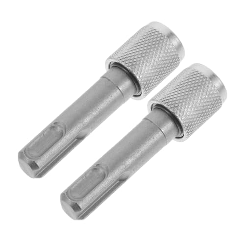 NUOBESTY 2 Stück Elektrischer Hammeradapter Adapterstange Konvertierungsadapter Bohrerverlängerung Umrechnungskopf Für Elektrischem Schraubendreher Verlängerte Bohrer Legierung Grey von NUOBESTY