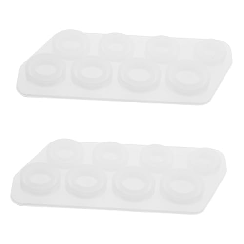 NUOBESTY 2 Stück Epoxidharz Schmuckgussformen für Diy Ringe und Dekorationen Einfach zu Verwendende Gießformen für Kreative Schmuckherstellung NUOBESTY 2 Stück Epoxidharz Schmuckgussformen für Diy Ringe und Dekorationen Einfach zu Verwendende Gießformen für Kreative Schmuckherstellung von NUOBESTY