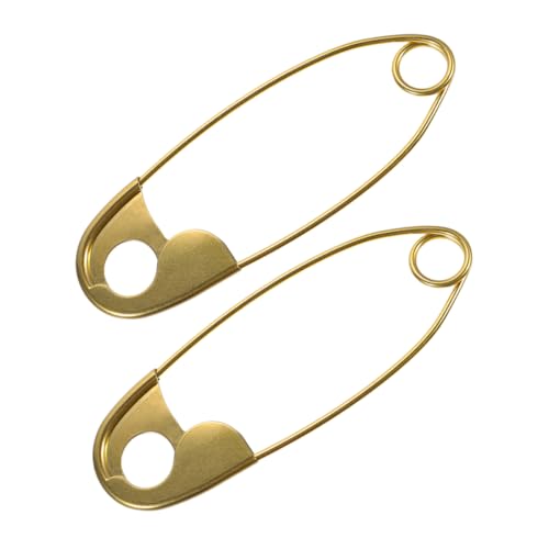 NUOBESTY 2 Stück Extra Große Sicherheitsnadeln Schwere Clips als Taschenhenkel Ersatz Robust und Dekorativ für DIY Handtaschen Modische Accessoires für Taschen und Kleidung NUOBESTY 2 Stück Extra Große Sicherheitsnadeln Schwere Clips als Taschenhenkel Ersatz Robust und Dekorativ für DIY Handtaschen Modische Accessoires für Taschen und Kleidung von NUOBESTY