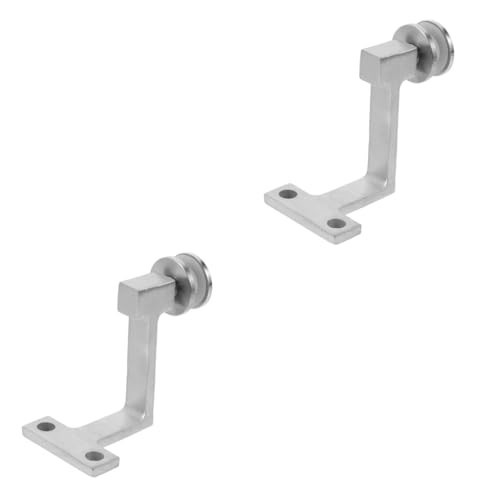 NUOBESTY 2 Stück Glashandlaufhalterung Treppenhandlaufhalterung Wandhalter Gebürstete Deckgeländerhalterungen Treppengeländer Außenhandlauf Eine Klemme Treppengeländerhalterung Edelstahl NUOBESTY 2 Stück Glashandlaufhalterung Treppenhandlaufhalterung Wandhalter Gebürstete Deckgeländerhalterungen Treppengeländer Außenhandlauf Eine Klemme Treppengeländerhalterung Edelstahl von NUOBESTY