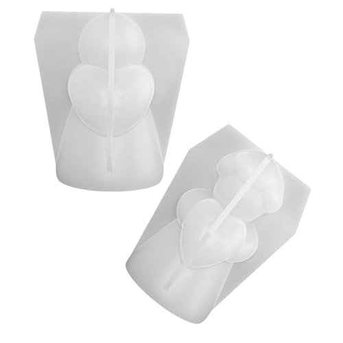 NUOBESTY 2 Stück Handgefertigte Silikonform Wiederverwendbare Engelform Weihnachtsharzformen Silikon Einzigartige Harzformen Engelherstellungsformen Ornamentformen Für Epoxidharz NUOBESTY 2 Stück Handgefertigte Silikonform Wiederverwendbare Engelform Weihnachtsharzformen Silikon Einzigartige Harzformen Engelherstellungsformen Ornamentformen Für Epoxidharz von NUOBESTY